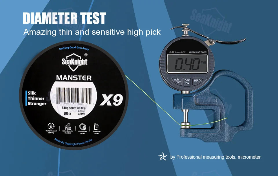 SeaKnight 9 Strands Braid Fishing Line 300m